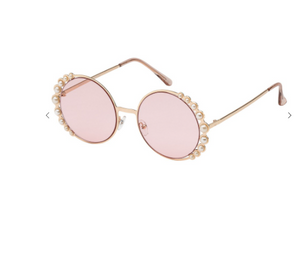 Open image in slideshow, Pearl Embellished Sunglasses
